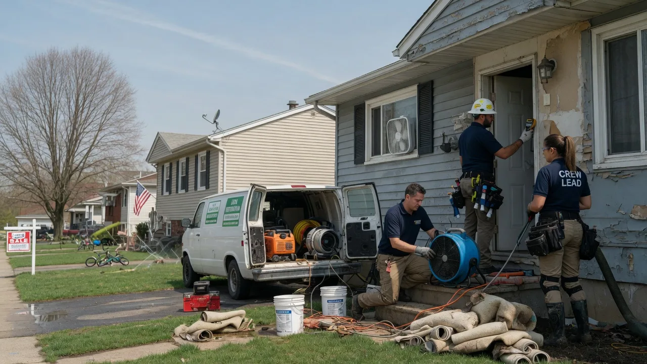 Flood Cleanup in Brillion, WI near me