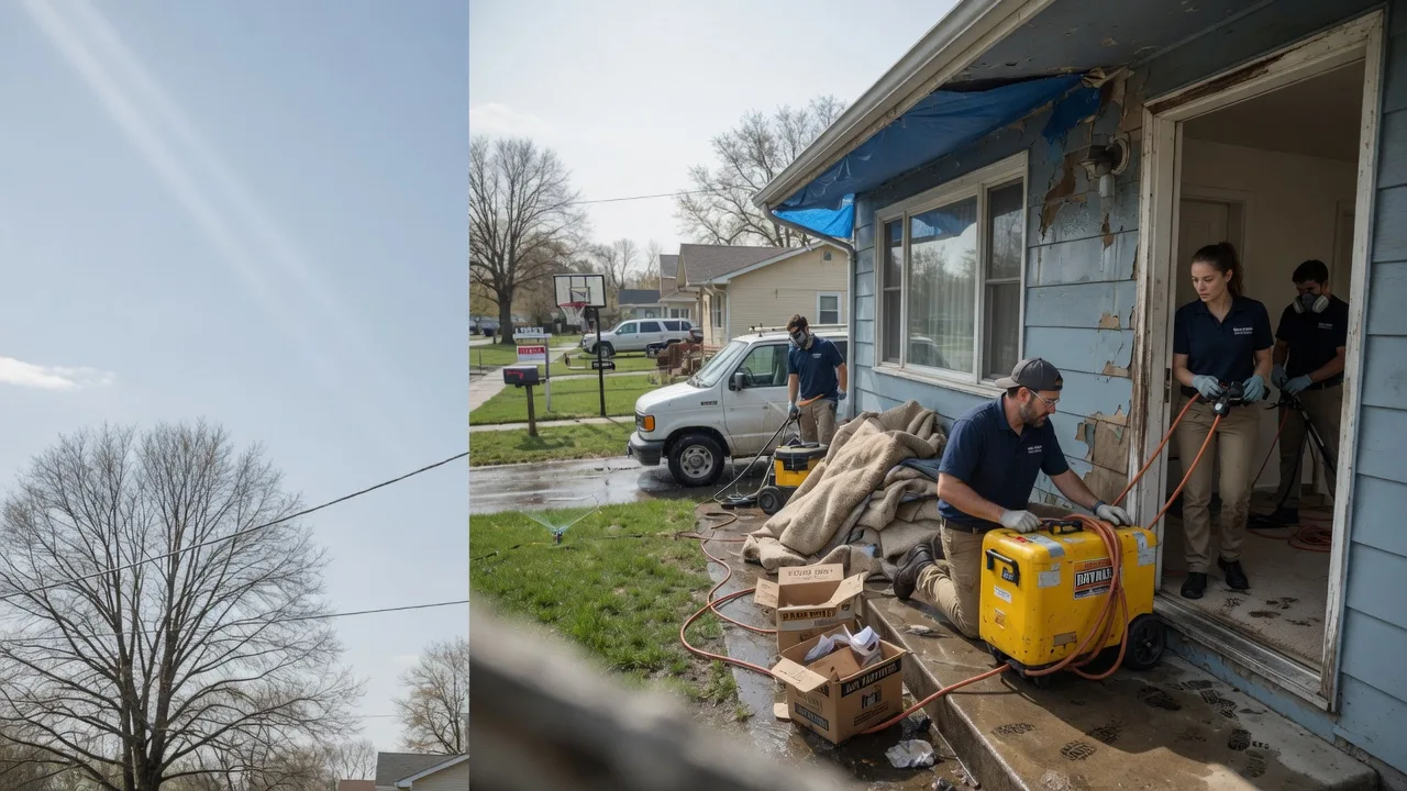 Basement Flood Cleanup in Brillion, WI near me